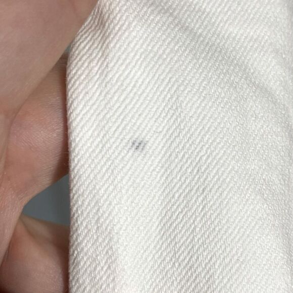 *Flaw Spot* Madewell NWT Curvy Perfect Vintage Jeans Size 33 High Rise White - Picture 16 of 16